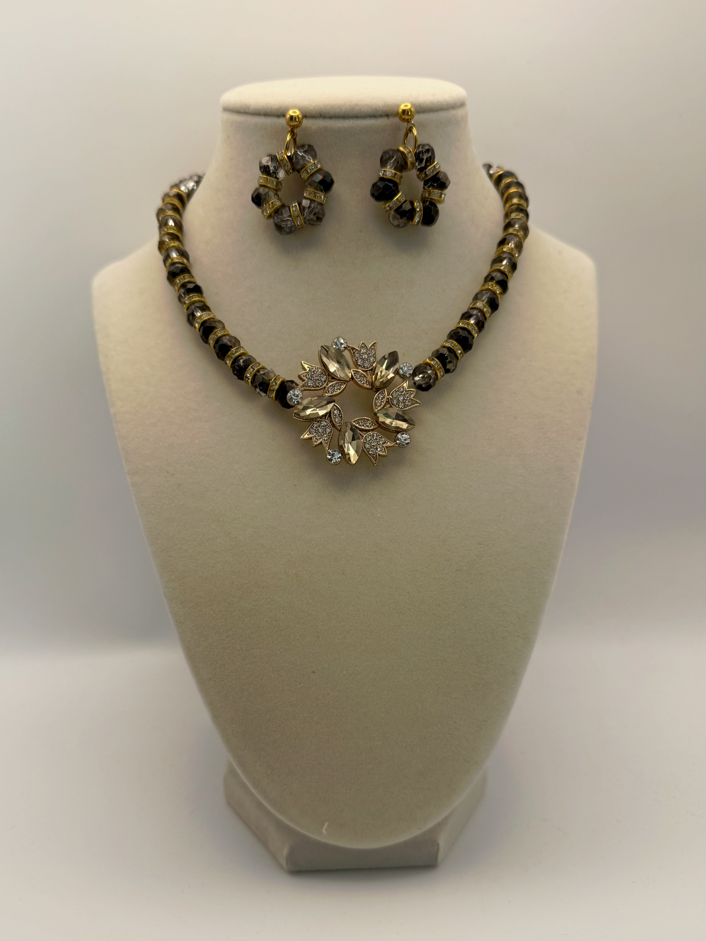 Golden Crystal Bloom Set