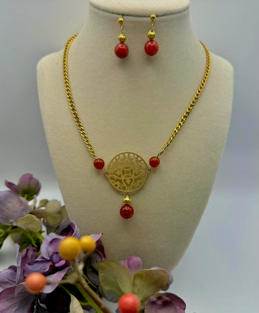 Elegant Red Agate